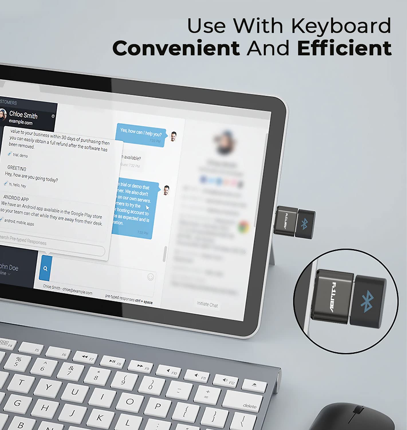 Abrity Micro USB OTG to USB Adapter A Micro USB Male OTG to USB Female A Adapter USB On The Go Adapter (2Black)