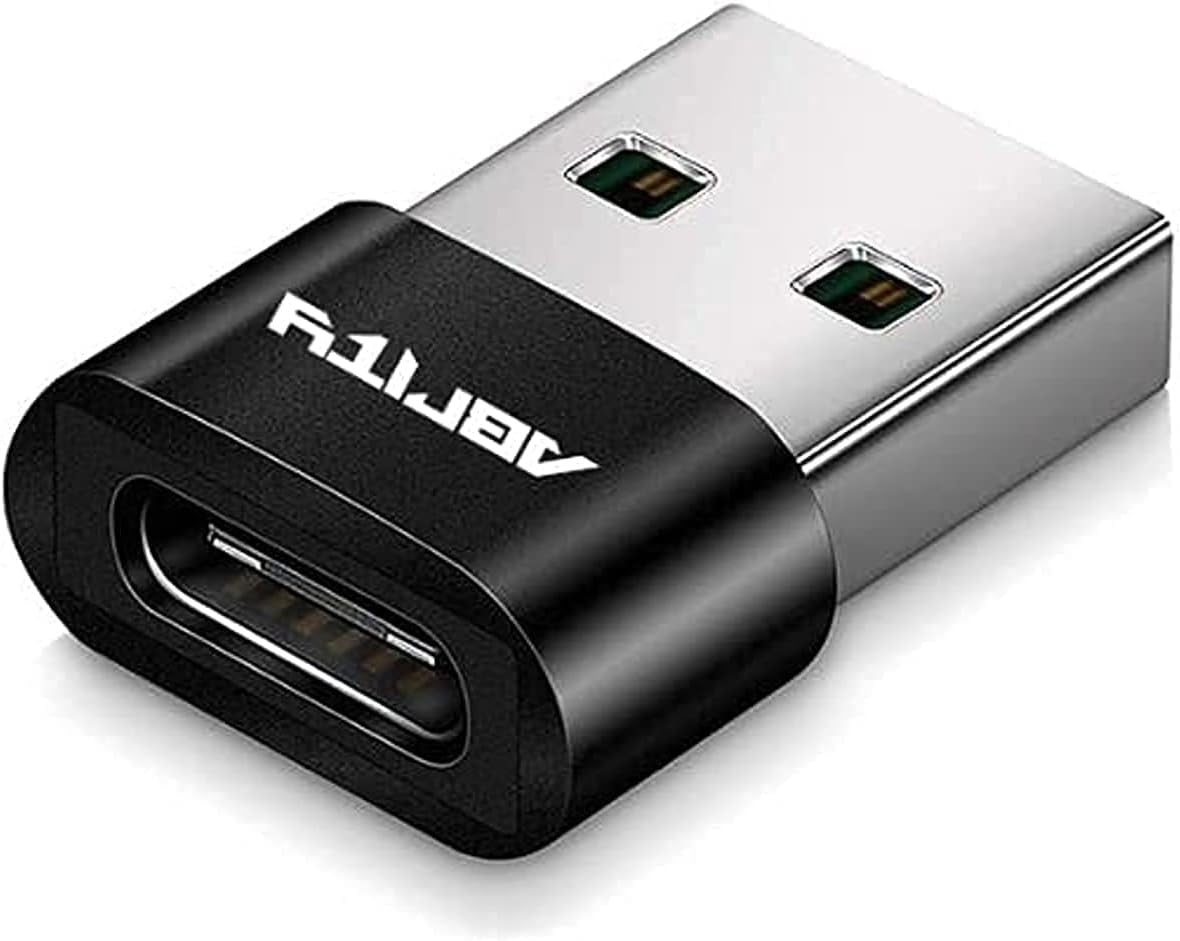 New USB C Female to USB Male Adapter,Type C Charger Plug Power Converter for Apple Watch iWatch 7,AirPods,iPhone 11 12 13 Pro Max,SE,iPad mini 6 Air 4 5,Samsung Galaxy S20 S21 S22 FE (1)