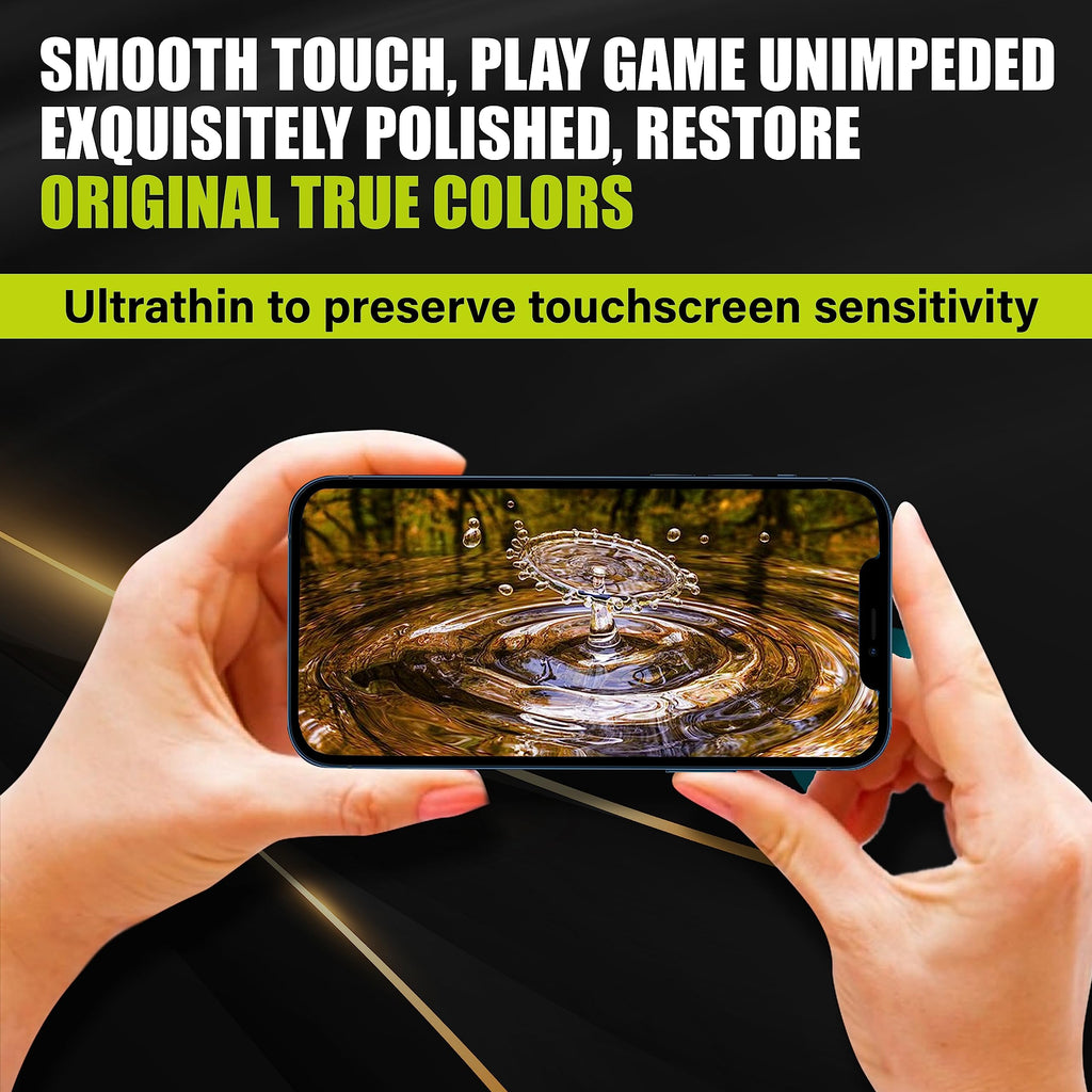 New Phone 12 & iPhone 12 Pro (3 Pack 6.1-Inch) iPhone 12 screen protector, iphone 12 pro screen protector, apple mobile phone screen protectors, full glass screen protector iphone 12 max plus privacy