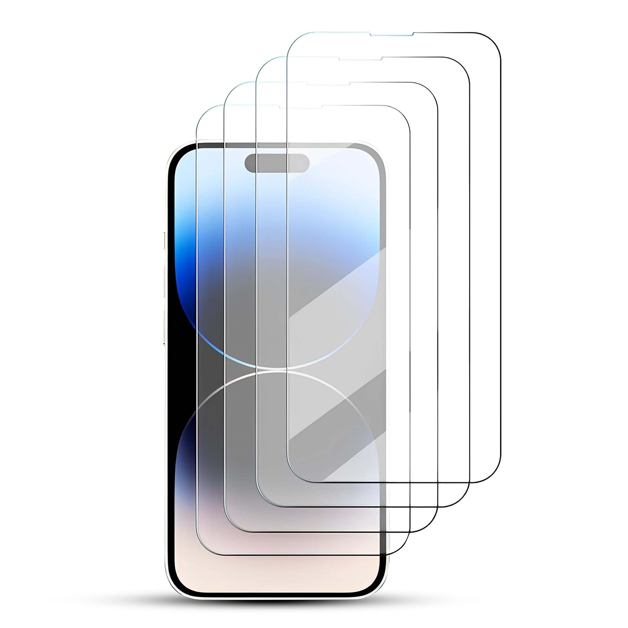 Abrity [3-Pack] Screen Protector for iPhone 14, iPhone 13 & iPhone 13 Pro (6.1-Inch), Tempered Glass Film,iphone 13 screen protector, iphone 14 screen protector, iphone 13 pro screen protector