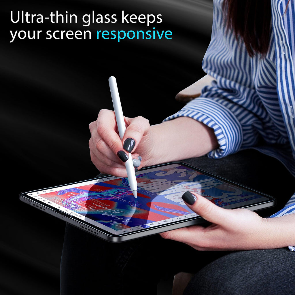 [2pack] Screen Protector for iPad Air 5/4 (10.9-Inch, 2022/2020 Model, 5th/4th Generation), 9H Tempered Glass Film