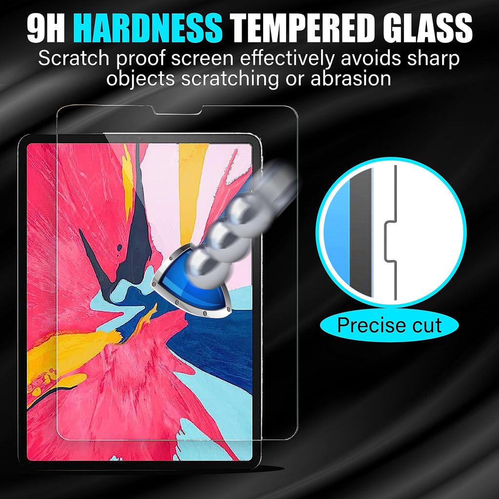 Abrity [2 pack] Screen Protector for iPad Pro 12.9 Inch 2022/2021/2020/2018 (6th/5th/4th/3rd)